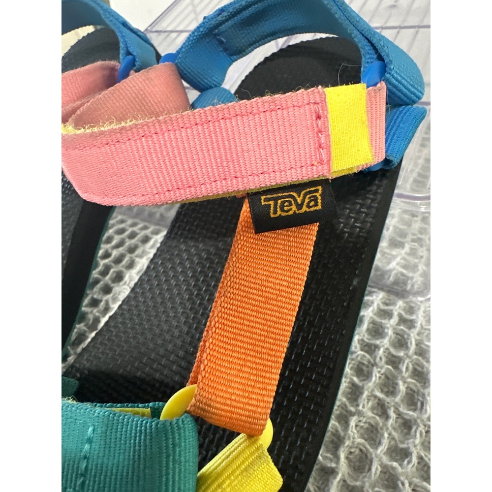 Teva Sandals Colorful Straps Sporty Casual Kids‎ Shoes - Picture 3 of 4